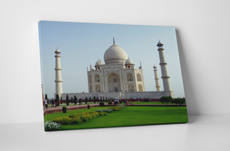 Atracții turistice - Tablou canvas : Faimosul Taj Mahal