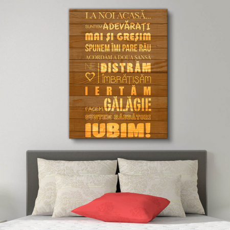 Tablouri Canvas - Tablou canvas : Caminul nostru