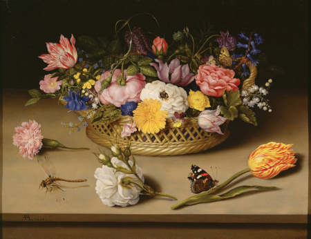 Tablou canvas : Ambrosius Bosschaert - Natura moarta [3]