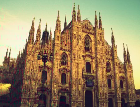 Tablou canvas : Domul din Milano [3]
