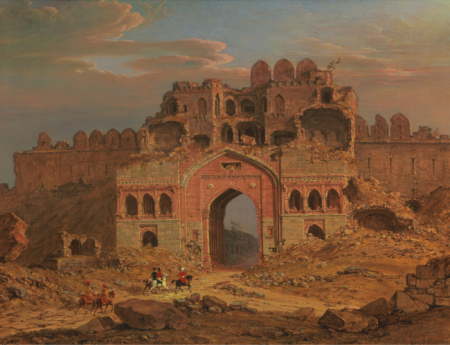 Tablou canvas : Fortul Purana Quila [3]