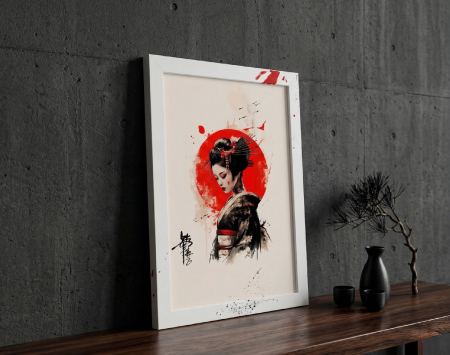 Tablou canvas - Eleganță din Kyoto - 35x45cm [1]