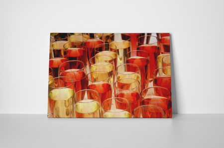 Tablou canvas : Sampanie servita [1]