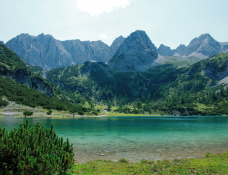 Tablou canvas : Lac intre munti [3]