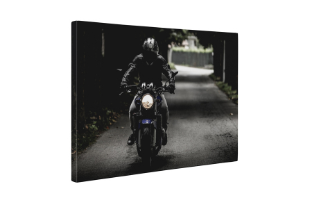 Tablou canvas : Motociclist [4]