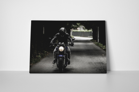 Tablou canvas : Motociclist [1]