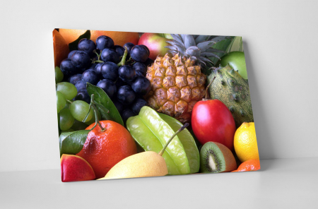 Gastronomie - Tablou canvas : Cateva fructe exotice