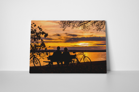 Tablou canvas : Sunset in love [1]