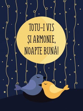 Tablou canvas : Noapte buna [2]