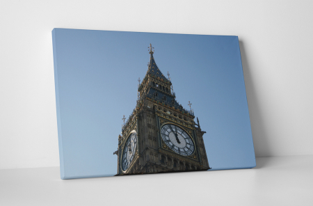 Atracții turistice - Tablou canvas : Ceasul Big Ben