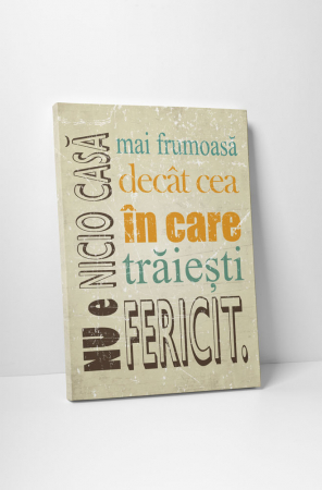 Tablouri Canvas - Tablou canvas : Nicio casa
