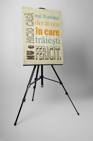Tablou canvas : Nicio casa [2]