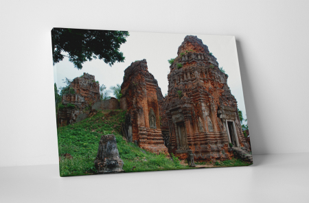 Atracții turistice - Tablou canvas : Lolei - Cambogia
