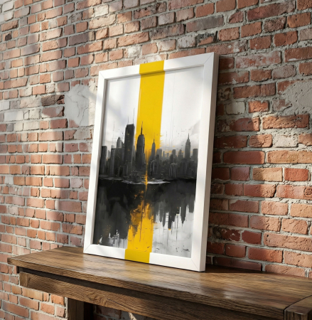 Tablou canvas - Lumina Metropolei - 35x45cm [1]