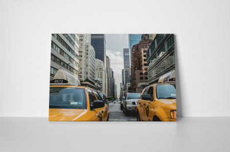 Tablou canvas : Taxiuri galbene [1]