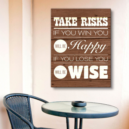 Tablouri Canvas - Tablou canvas : Risky business