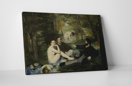 Artă - Tablou canvas : Dejunul pe iarba