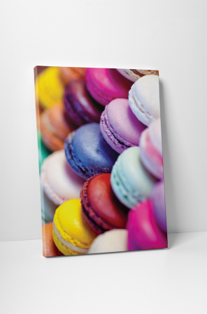 Gastronomie - Tablou canvas : Macarons