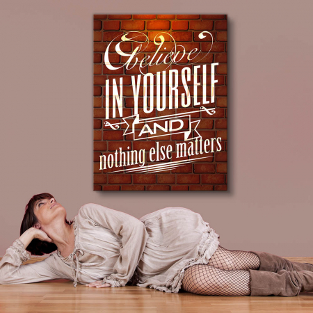 Tablouri Canvas - Tablou canvas : Self-Confidence