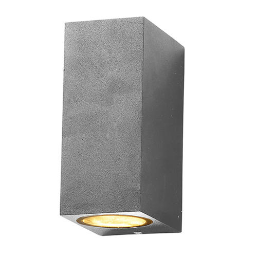 Aplică LED de fațadă aluminiu IP54 2*GU10 [1]
