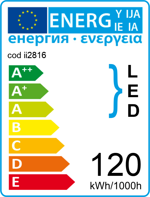 Lustră led hexagon neagră 120W [2]