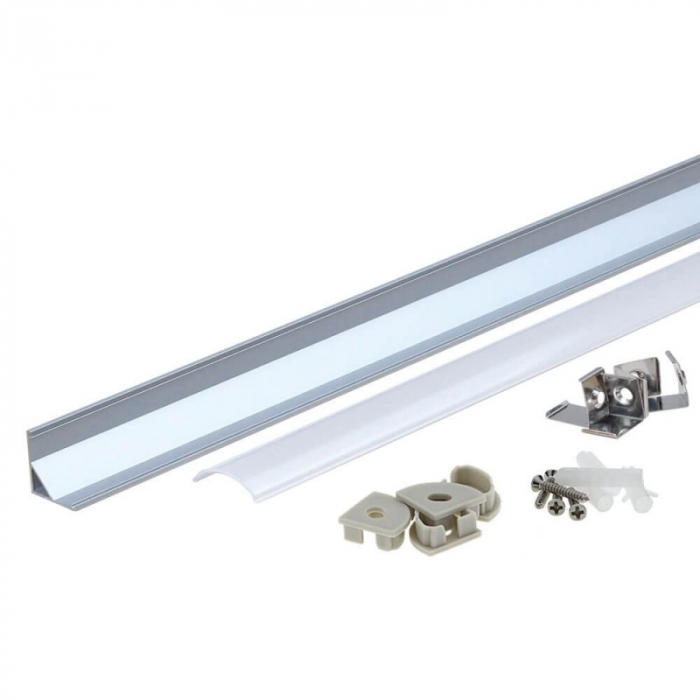 Profil aluminiu banda LED 16mm L=2m [2]