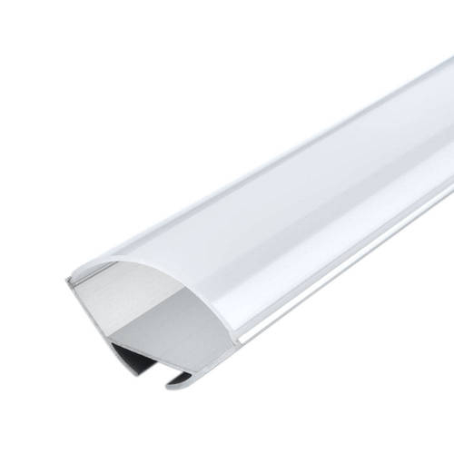 Profil aluminiu banda LED /dispersor alb L=2m 16x16x10.5mm [1]