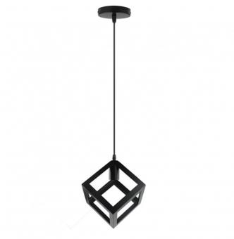 Pendule - Lustră 1 pendul E27 cub