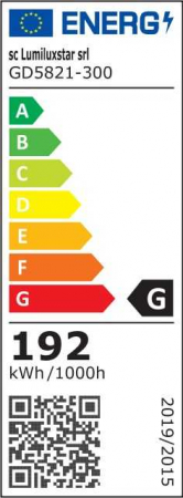 Lustră led dimabilă cu telecomandă 3 funcții Deko 192W [2]