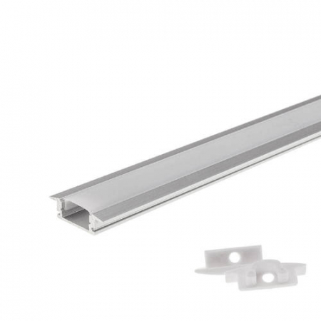 Benzi / Profile Led - Profil aluminiu incastrat banda LED 6 mm