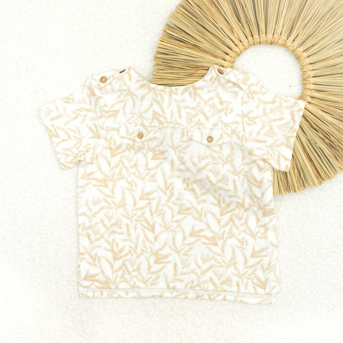 Camasa din muselină cu nasturi la umeri [2]