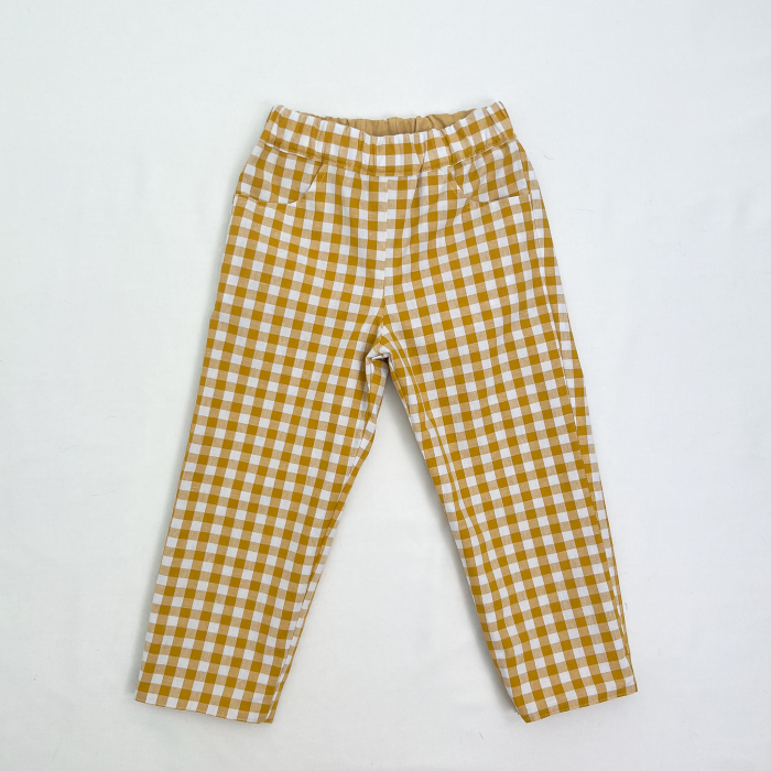 Pantaloni reversibili cu carouri [2]