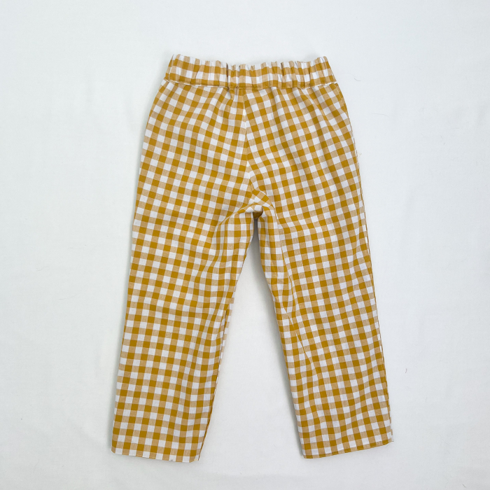 Pantaloni reversibili cu carouri [3]