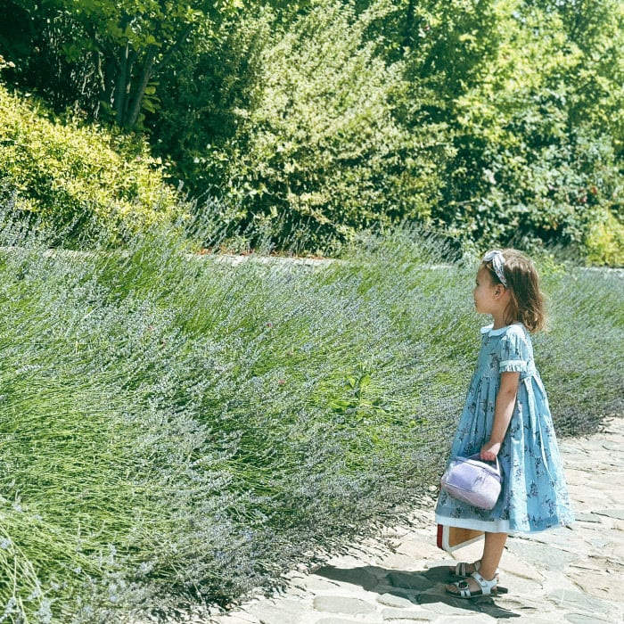 Rochita din bumbac subtire si guler alb [4]