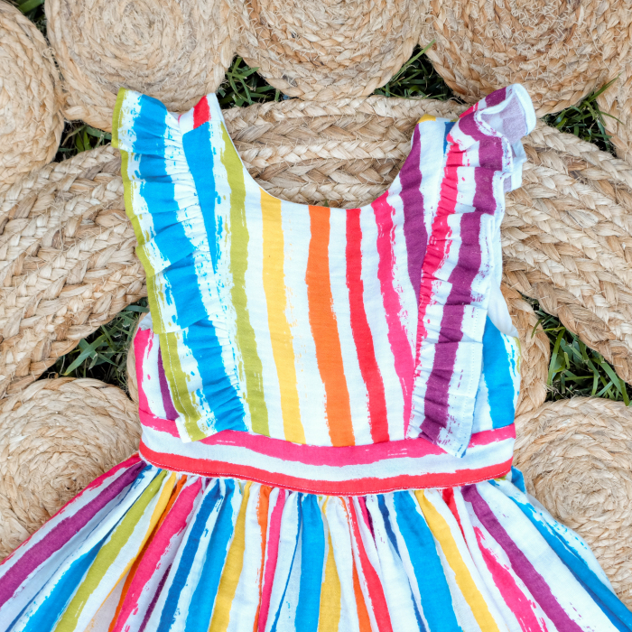 Rochita curcubeu din muselină [2]