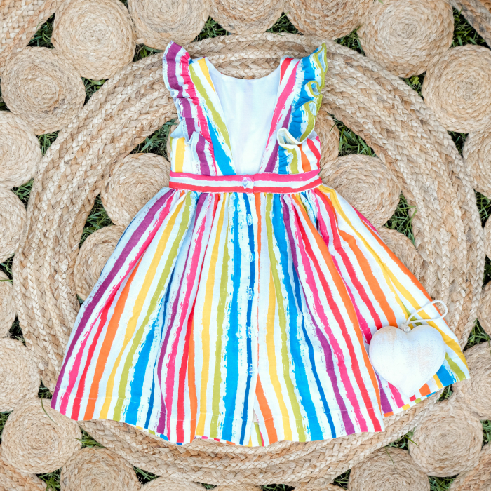 Rochita curcubeu din muselină [3]