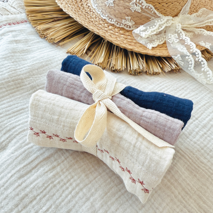 Set prosopele din muselina (40x40 cm x 3buc) [3]