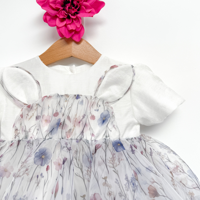 Rochita iepuras din organza si vascoza satinata [3]