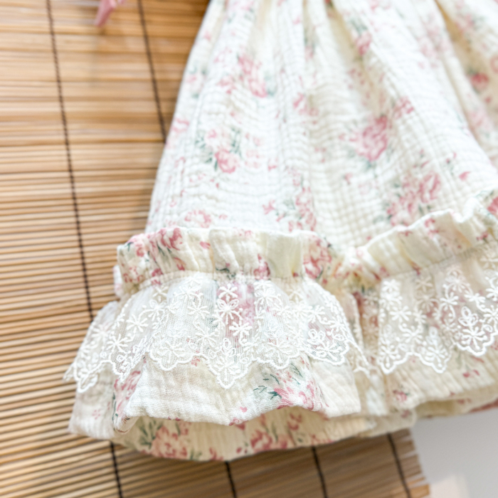 Rochita Dulcinea, din muselina si danteluta [4]