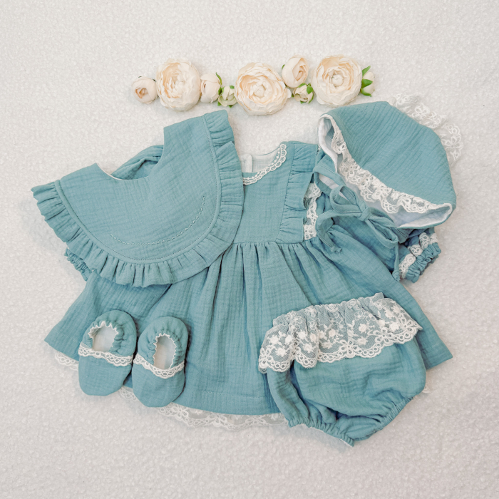 Rochita din muselina cu volanase [5]