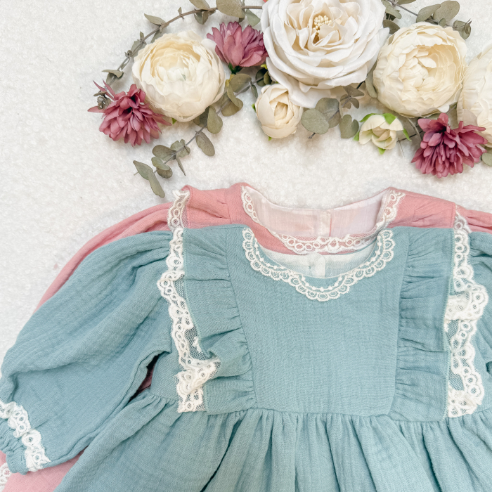 Rochita din muselina cu volanase [4]