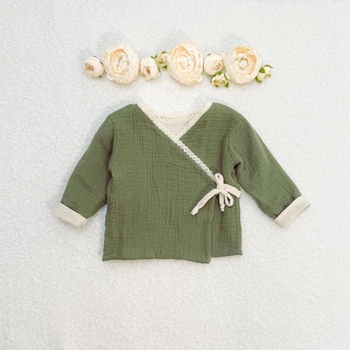 Set bluzita reversibila si pantaloni din muselina [4]