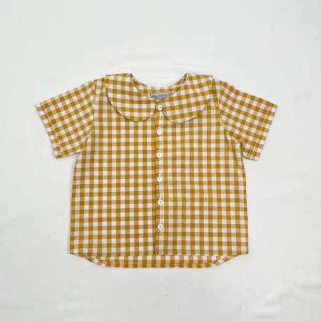 Baieti - Cămașă Iepuraș în carouri Vichy