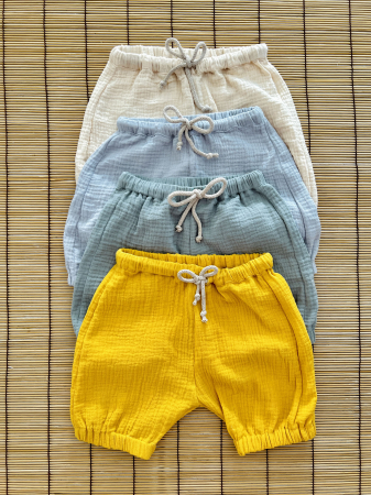 Pantaloni - Pantaloni scurți cu elastic