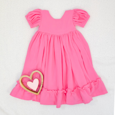 Rochite - Rochița cu volan și fundita la spate