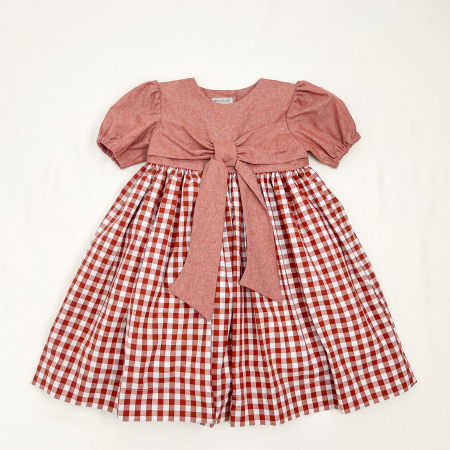 Rochite - Rochita din bumbac cu fundița mare