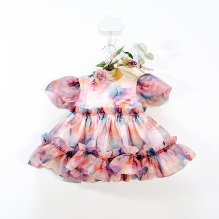 Rochite - Rochita din organza si vascoza satinata