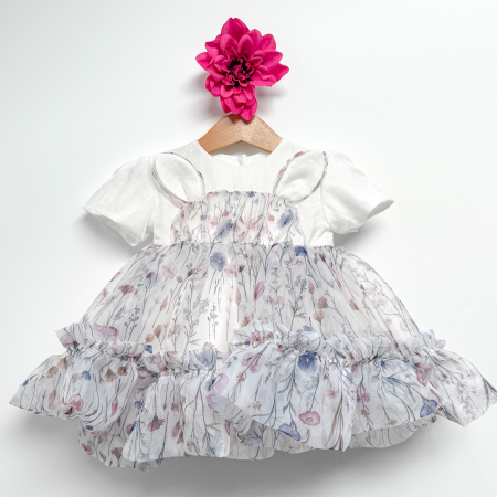 Rochite - Rochita iepuras din organza si vascoza satinata