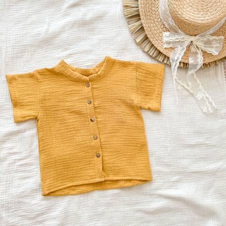 Fete - Camasa tunica din muselina