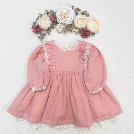 Rochite - Rochita din muselina cu volanase